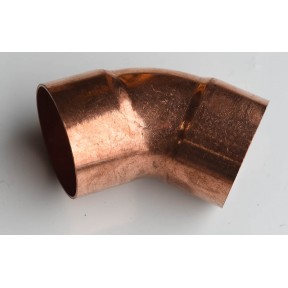 Copper end feed 45 deg elbow LB606